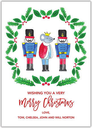 Holiday Greeting Cards by Kelly Hughes Designs (Nutcracker)