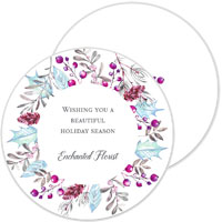 Holiday Greeting Cards by Little Lamb Designs (Enchanted Flora)