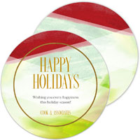 Holiday Greeting Cards by Little Lamb Designs (Shades of Red and Green)