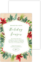Holiday Greeting Cards by Little Lamb Designs (Fashioned Foliage)