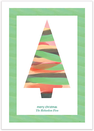 Holiday Greeting Cards by Little Lamb Designs (Contemporary Tree)