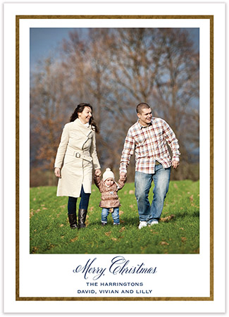Digital Holiday Photo Cards by Little Lamb Designs (Endless Border with Foil) Digital Holiday Photo Cards by Little Lamb Designs (Endless Border with Foil)