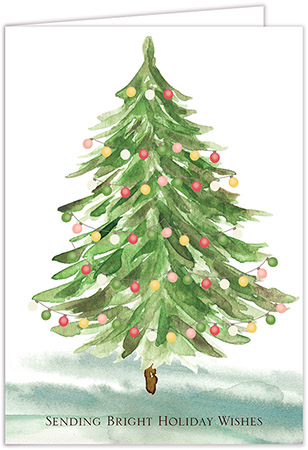 Holiday Greeting Cards by Little Lamb Designs (Bright Tree)