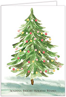 Holiday Greeting Cards by Little Lamb Designs (Bright Tree)