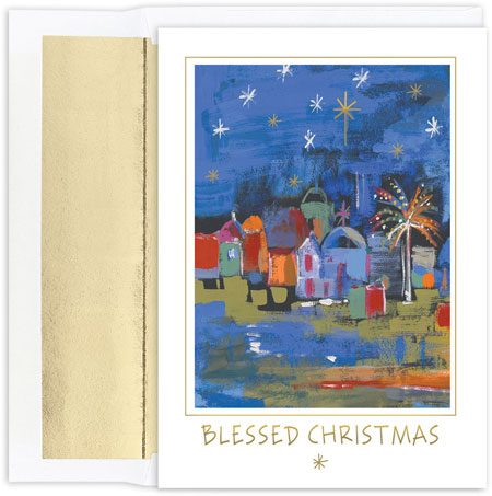 Pre-Printed Boxed Holiday Cards by Masterpiece Studios (Blessed City) Pre-Printed Boxed Holiday Cards by Masterpiece Studios (Blessed City)