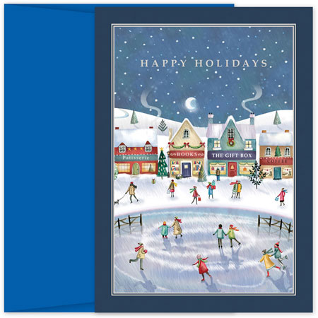 Pre-Printed Boxed Holiday Cards by Masterpiece Studios (Holiday Village) Pre-Printed Boxed Holiday Cards by Masterpiece Studios (Holiday Village)
