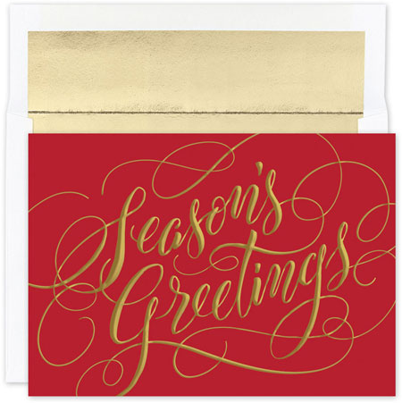 Pre-Printed Boxed Holiday Cards by Masterpiece Studios (Seasons Greetings Sparkle) Pre-Printed Boxed Holiday Cards by Masterpiece Studios (Seasons Greetings Sparkle)