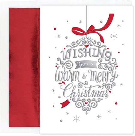 Pre-Printed Boxed Holiday Cards by Masterpiece Studios (Sentiments Ornament) Pre-Printed Boxed Holiday Cards by Masterpiece Studios (Sentiments Ornament)