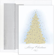 Pre-Printed Boxed Holiday Cards by Masterpiece Studios (Frosted Tree)