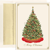 Pre-Printed Boxed Holiday Cards by Masterpiece Studios (Elegant Tree)