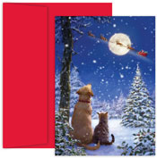 Pre-Printed Boxed Holiday Cards by Masterpiece Studios (And To All A Goodnight)