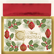 Pre-Printed Boxed Holiday Cards by Masterpiece Studios (Antique Christmas)