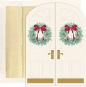 Pre-Printed Boxed Holiday Cards by Masterpiece Studios (Holiday Doorway)