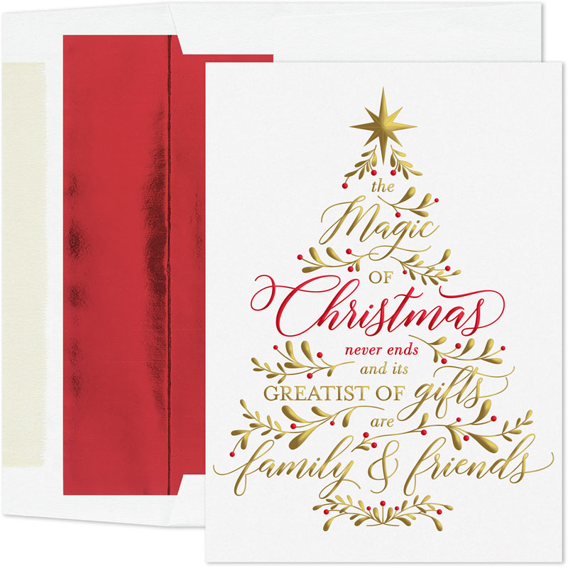 PrePrinted Boxed Holiday Cards by Masterpiece Studios (Belive in the Magic of Christmas) More