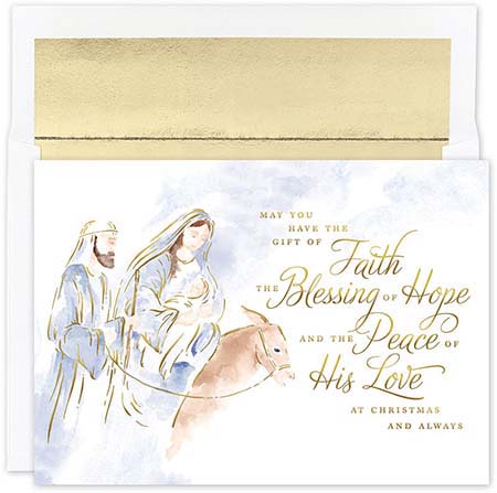Pre-Printed Boxed Holiday Greeting Cards by Masterpiece Studios (Blessing of Hope)