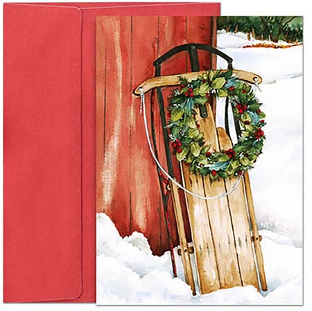 Pre-Printed Boxed Holiday Greeting Cards by Masterpiece Studios (Younger Days )