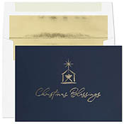 Pre-Printed Boxed Holiday Greeting Cards by Masterpiece Studios (Christmas Blessings)