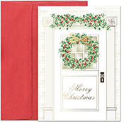 Pre-Printed Boxed Holiday Greeting Cards by Masterpiece Studios (Merry Christmas Welcome)