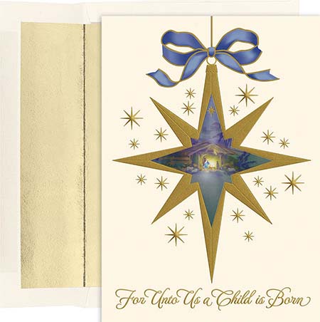 Pre-Printed Boxed Holiday Greeting Cards by Masterpiece Studios (Nativity Star) Pre-Printed Boxed Holiday Greeting Cards by Masterpiece Studios (Nativity Star)