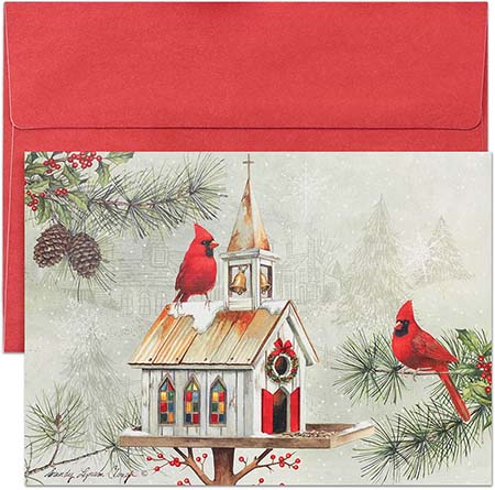 Pre-Printed Boxed Holiday Greeting Cards by Masterpiece Studios (Woodland Blessings) Pre-Printed Boxed Holiday Greeting Cards by Masterpiece Studios (Woodland Blessings)