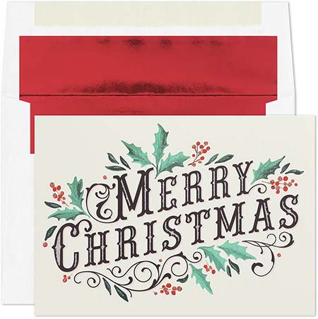 Pre-Printed Boxed Holiday Greeting Cards by Masterpiece Studios (Antique Christmas) Pre-Printed Boxed Holiday Greeting Cards by Masterpiece Studios (Antique Christmas)