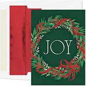 Pre-Printed Boxed Holiday Greeting Cards by Masterpiece Studios (Woven with Joy)