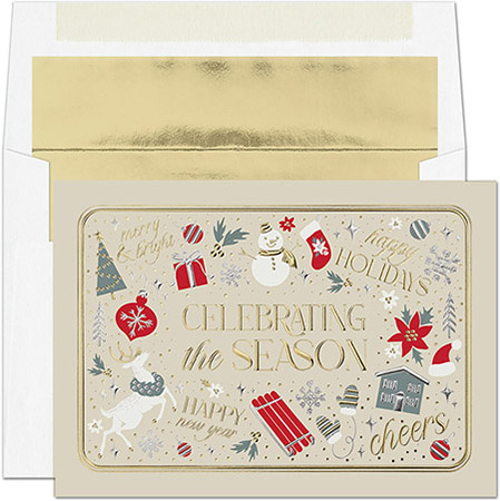 Pre-Printed Boxed Holiday Greeting Cards by Masterpiece Studios (Seasonal Classics)