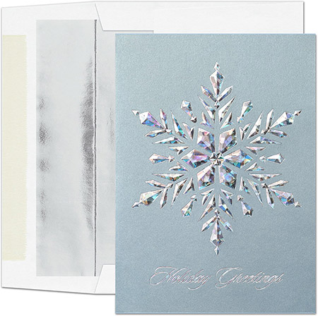 Pre-Printed Boxed Holiday Greeting Cards by Masterpiece Studios (Arctic Ice)