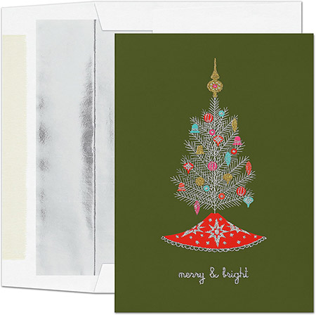 Pre-Printed Boxed Holiday Greeting Cards by Masterpiece Studios (Sparkle of Yesteryear)