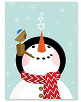 Non-Personalized Interfaith Holiday Greeting Cards by MixedBlessing (Snowman)