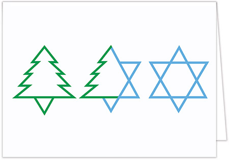 Interfaith Holiday Greeting Cards by MixedBlessing (Trio)