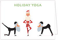 Non-Personalized Interfaith Holiday Greeting Cards by MixedBlessing (Holiday Yoga)