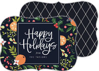 Holiday Greeting Cards by Modern Posh (Winter Citrus)