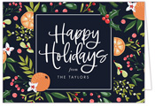 Holiday Greeting Cards by Modern Posh (Winter Citrus)