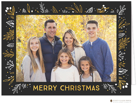 Holiday Photo Mount Cards by Stacy Claire Boyd - Glistening Frame Holiday Photo Mount Cards by Stacy Claire Boyd - Glistening Frame