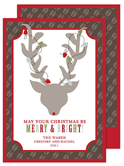 Holiday Greeting Cards by PicMe Prints (Reindeer)