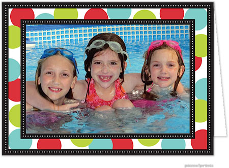 Holiday Photo Mount Cards by PicMe Prints (Big Dots)