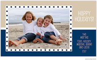 Holiday Photo Mount Cards by PicMe Prints (Just Like Ice Cream Navy)