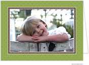 Holiday Photo Mount Cards by PicMe Prints (Dots & More Dots Cilantro)