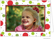 Holiday Photo Mount Cards by PicMe Prints (Lotsodots Red & Green)