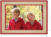 Holiday Photo Mount Cards by PicMe Prints (Burlap)