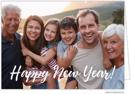 Digital Holiday Photo Cards by PicMe Prints (Happy New Year!)