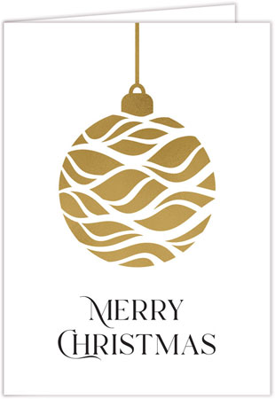 Holiday Greeting Cards by PicMe Prints (Opulent Ornament Foil)