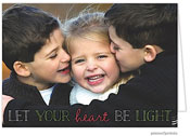 Digital Holiday Photo Cards by PicMe Prints (Let Your Heart Be Light)