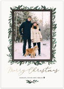 Digital Holiday Photo Cards by PicMe Prints (Botanical Frame)