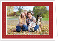 Holiday Digital Photo Cards by PicMe Prints (Holiday Favorites Frame Foil Pressed)