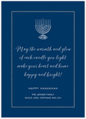 PicMe Prints - Hanukkah Greeting Cards (Bright Glow Foil)