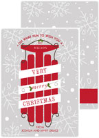 Holiday Greeting Cards by PicMe Prints (Sled Holiday)