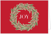 Holiday Greeting Cards by PicMe Prints (Evergreen Wreath)