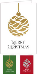 Holiday Greeting Cards by PicMe Prints (Opulent Ornament Foil)